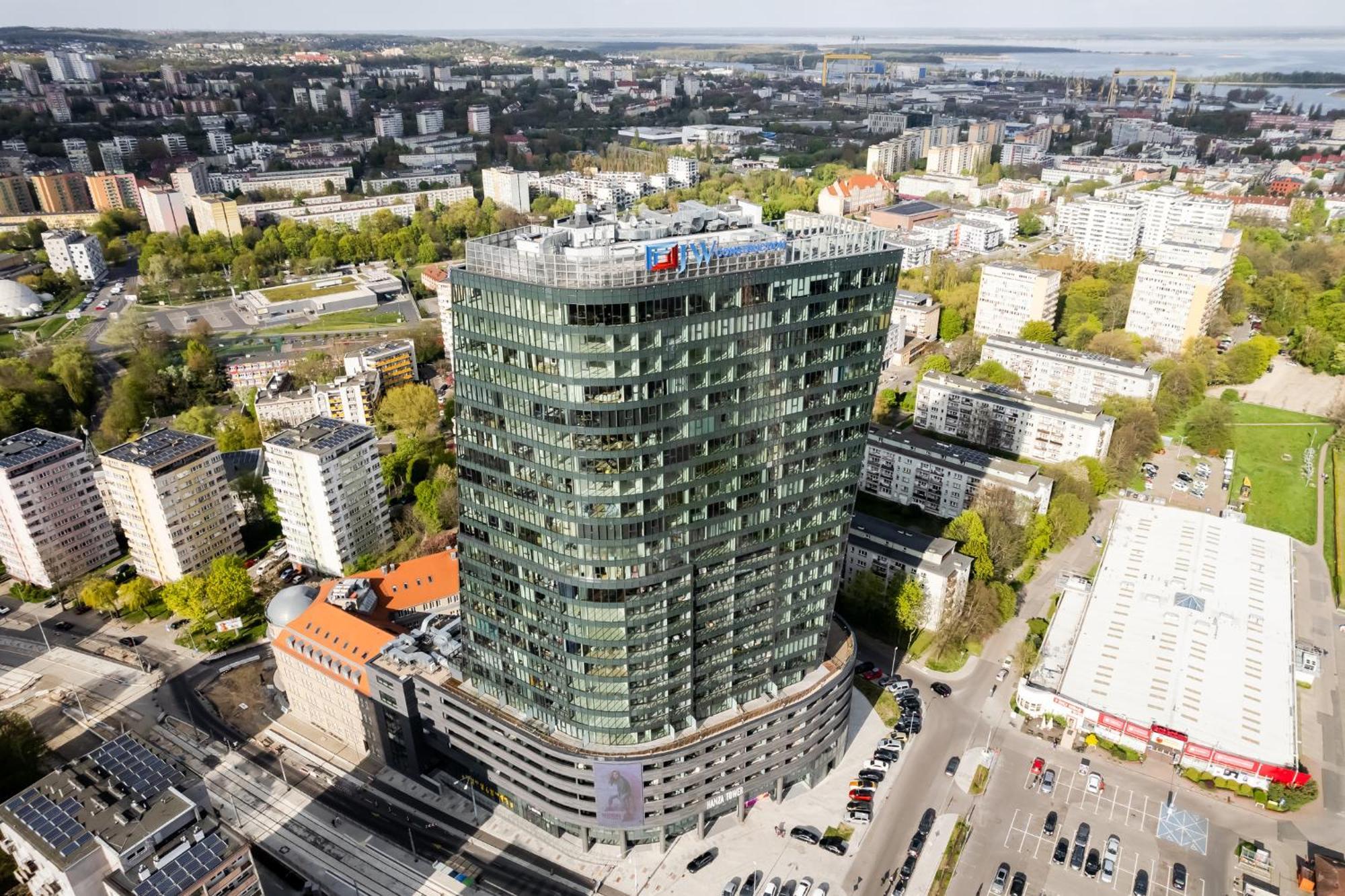 Hanza Tower Apartment No. 533 - 5Th Floor, Balcony, Swimming Pool Szczecin Eksteriør bilde